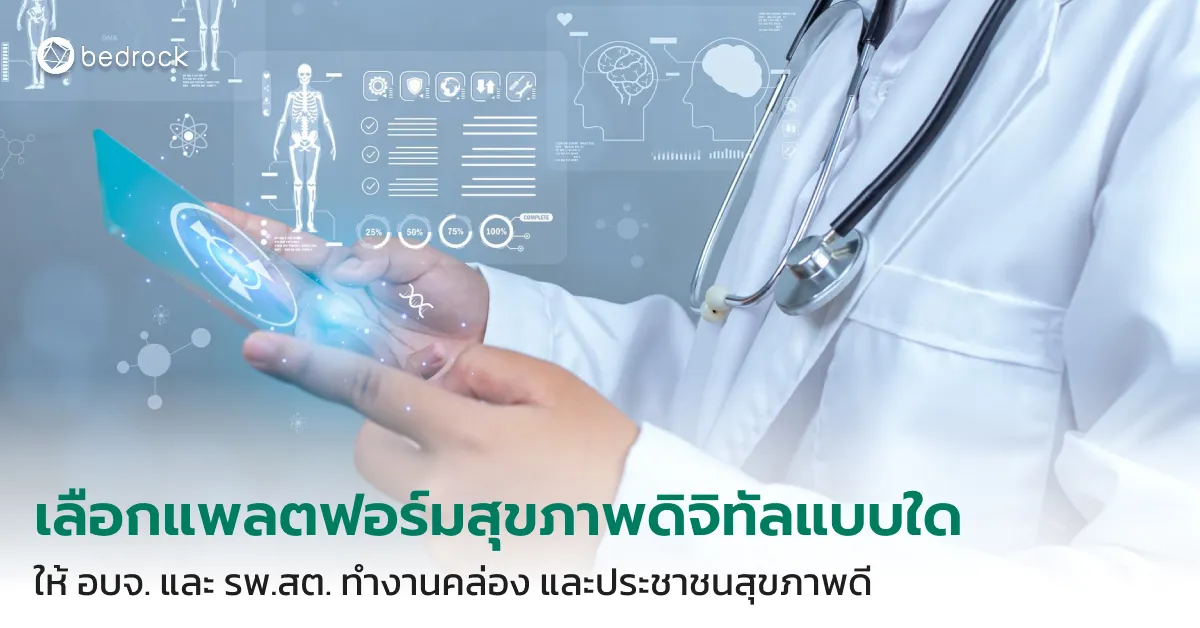 รู้จักระบบรายงานสถานการณ์สาธารณสุข แดชบอร์ดรวมข้อมูลสุขภาพ สิทธิการรักษา การทำงานของ รพ.สต. เห็นภาพรวมเรียลไทม์ ช่วย อบจ. ให้ตัดสินใจและวางแผนได้แม่นยำ