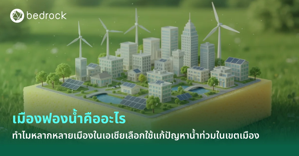เมืองฟองน้ำคืออะไร ทำไมหลายเมืองเลือกใช้รับมือปัญหาน้ำท่วมในเขตเมือง รู้จักหลักการพัฒนา พร้อมตัวอย่างเมืองต้นแบบและแนวทางประยุกต์ใช้ในองค์กรปกครองส่วนท้องถิ่น