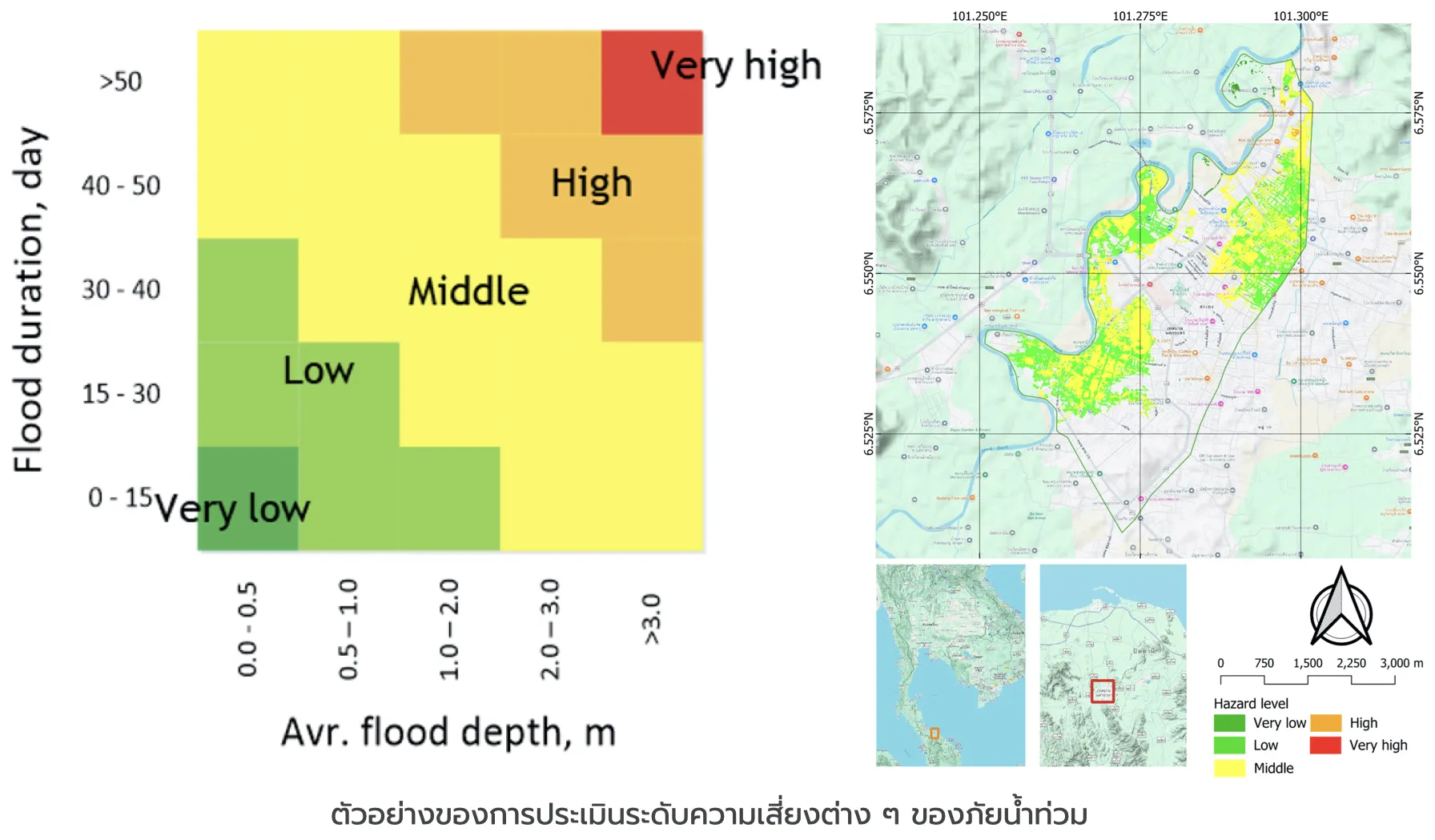 แผนที่เสี่ยงภัยน้ำท่วม