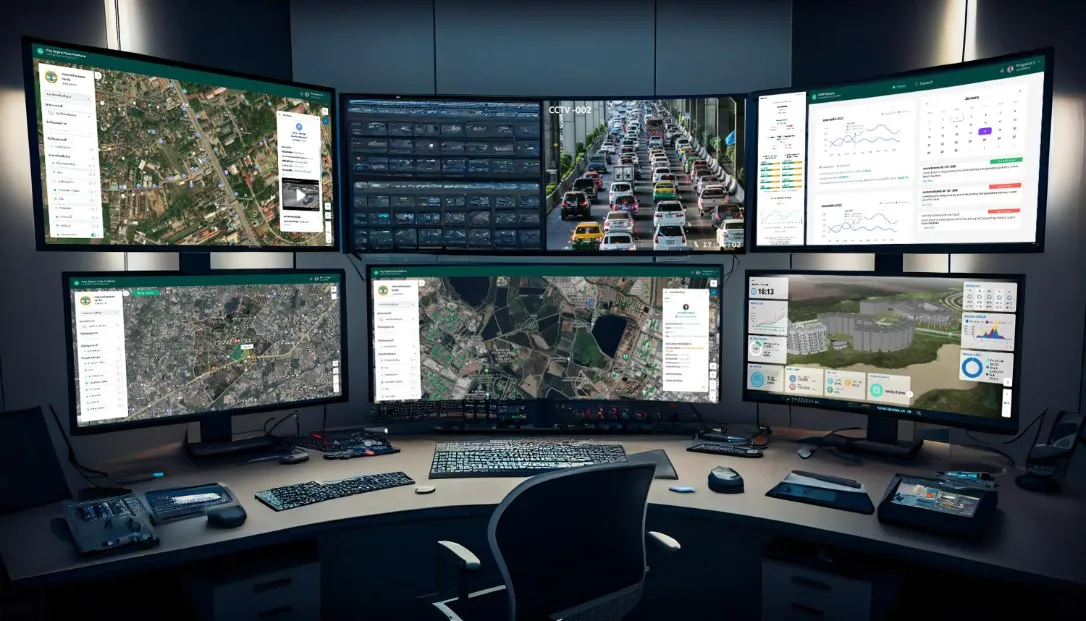 จัดตั้งศูนย์สั่งการกลางแบบเรียลไทม์